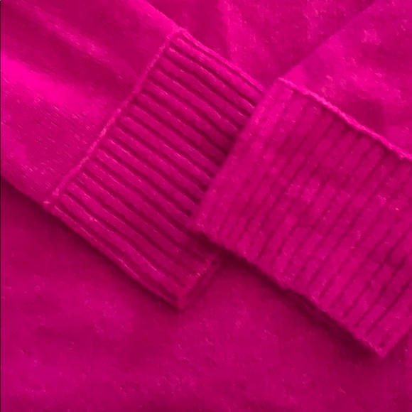J.Crew long soft sweater. Hot pink size M - Picture 2 of 3